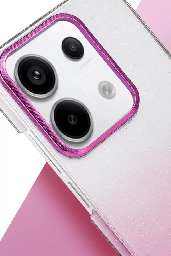 Xiaomi Redmi Note 13 Pro 4G Glossy Kapak - Pembe