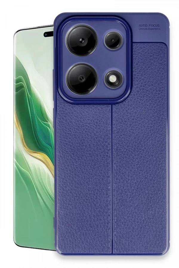 Xiaomi Redmi Note 13 Pro 4G Kılıf Auto Focus Kapak - Lacivert