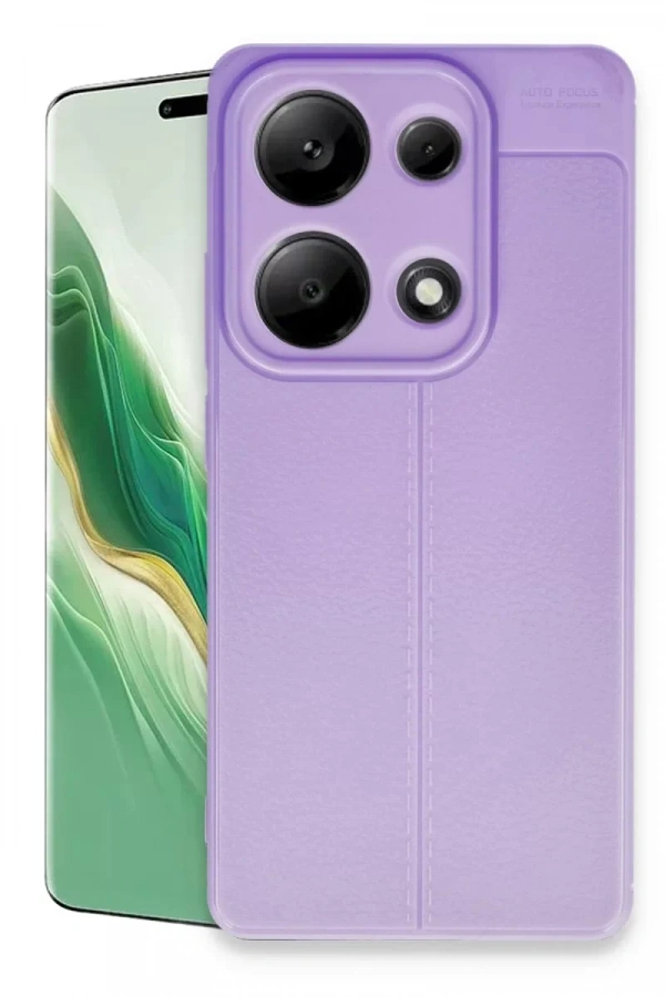 Xiaomi Redmi Note 13 Pro 4G Kılıf Auto Focus Kapak - Lila