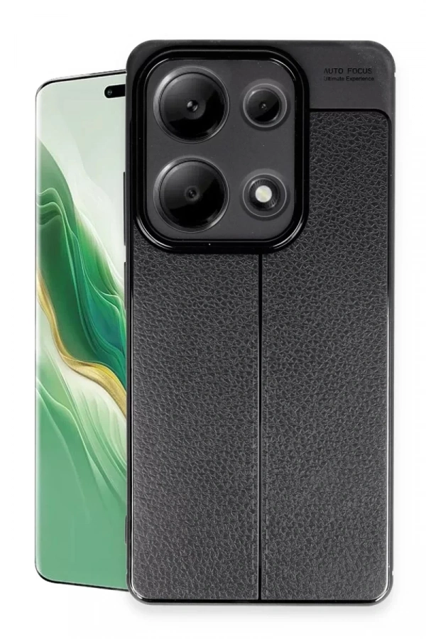 Xiaomi Redmi Note 13 Pro 4G Kılıf Auto Focus Kapak - Siyah