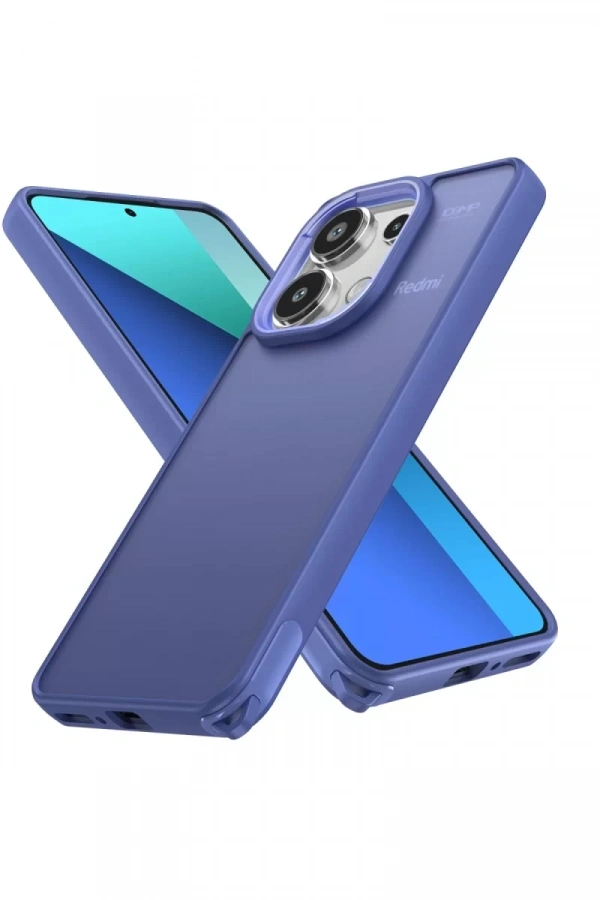 Xiaomi Redmi Note 13 Pro 4G Kılıf Elegant Kapak - Açık Mavi