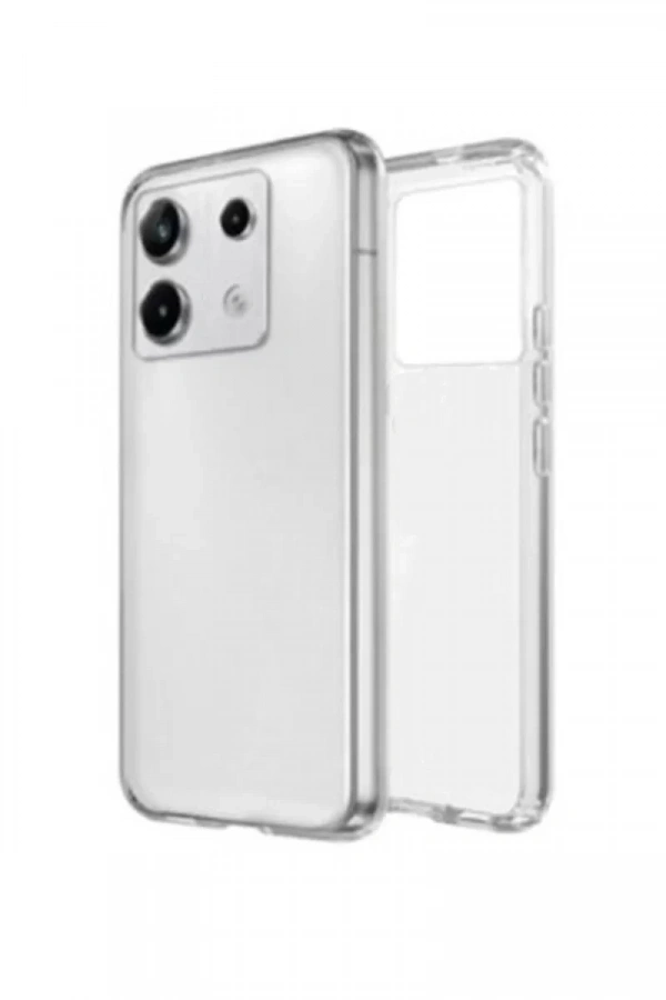 Xiaomi Redmi Note 13 Pro 4G Kılıf Lüx Şeffaf Silikon