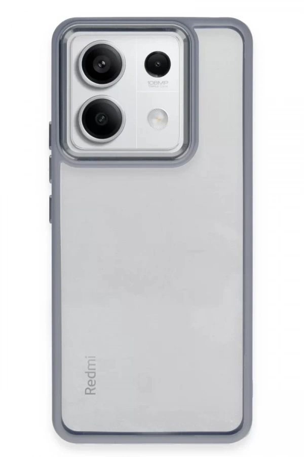 Xiaomi Redmi Note 13 Pro 4G Kılıf Power Silikon - Sierra Blue