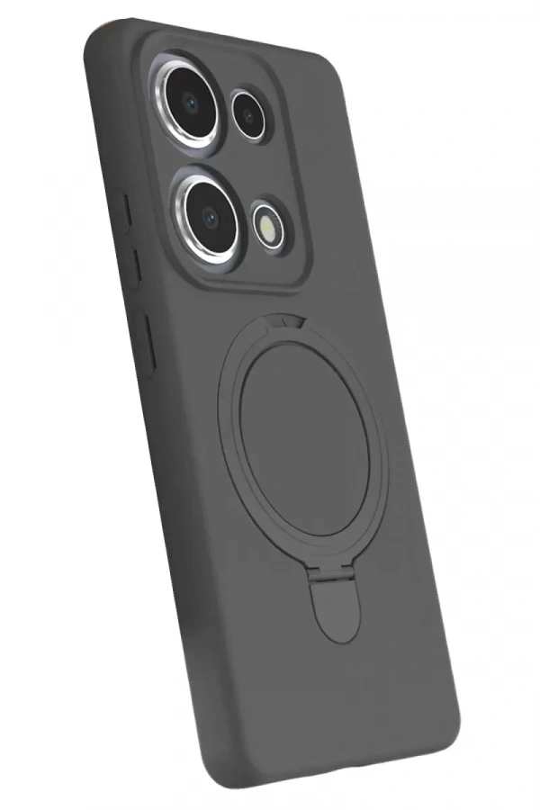 Xiaomi Redmi Note 13 Pro 4G Regal Magsafe Standlı Kapak - Titan Gri