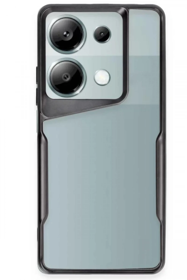 Xiaomi Redmi Note 13 Pro 5G Kılıf Boyi Silikon Kapak - Siyah