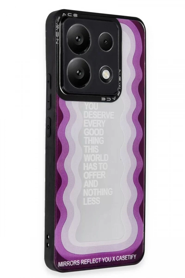 Xiaomi Redmi Note 13 Pro 5G Kılıf Mirror Desenli Kapak - Mirror - 5