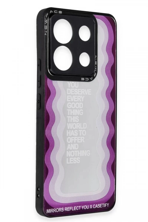 Xiaomi Redmi Note 13 Pro 5G Kılıf Mirror Desenli Kapak - Mirror - 5
