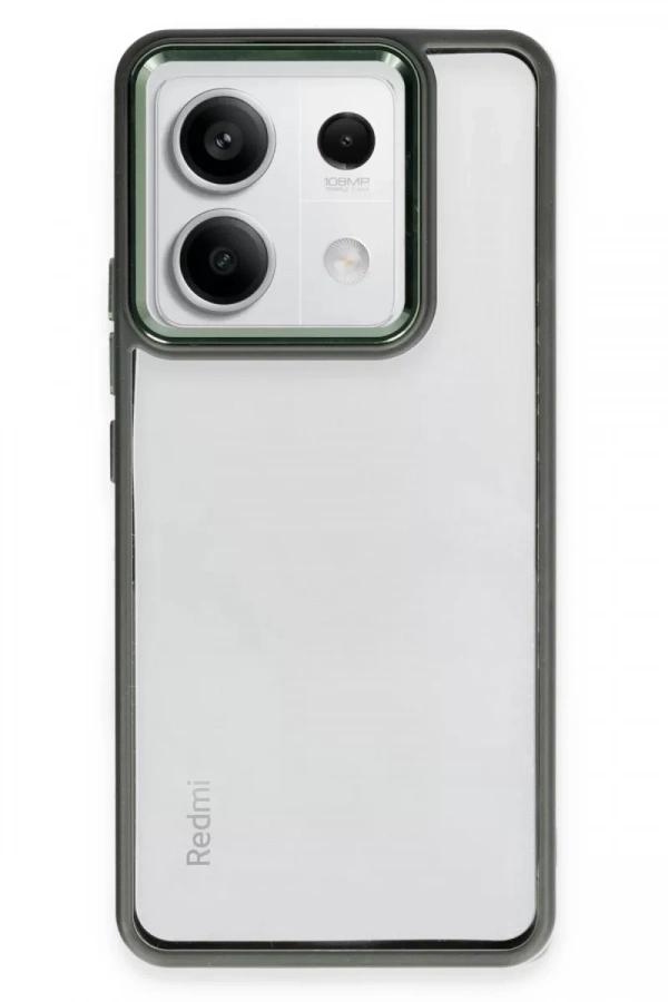Xiaomi Redmi Note 13 Pro 5G Kılıf Power Silikon - Koyu Yeşil