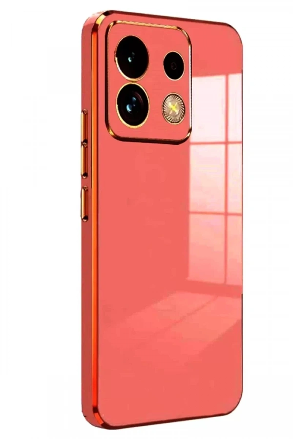 Xiaomi Redmi Note 13 Pro 5G Kılıf Volet Silikon - Kırmızı