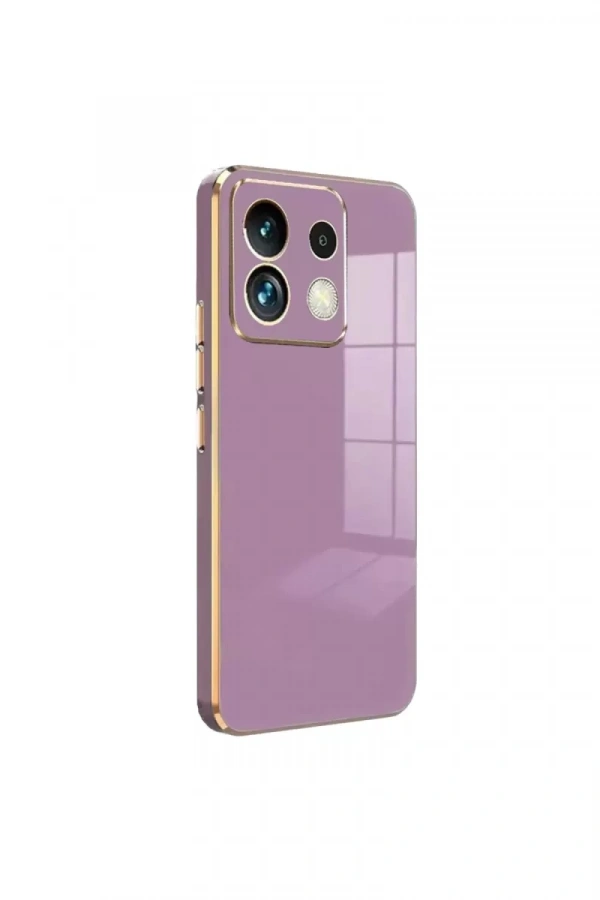 Xiaomi Redmi Note 13 Pro 5G Kılıf Volet Silikon - Mor