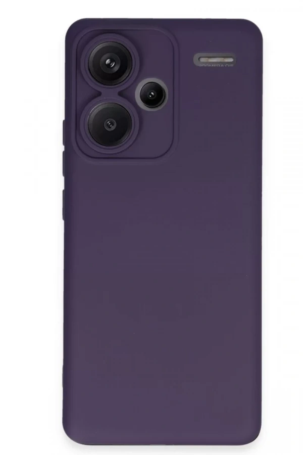 Xiaomi Redmi Note 13 Pro Plus Kılıf Nano içi Kadife Silikon - Mor