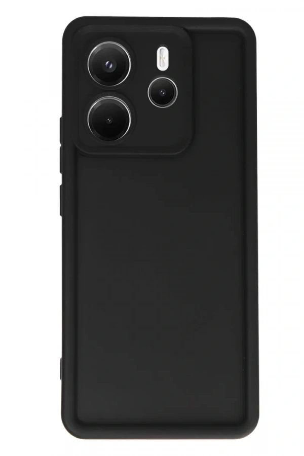 Xiaomi Redmi Note 14 4G Kılıf Viera Silikon - Siyah