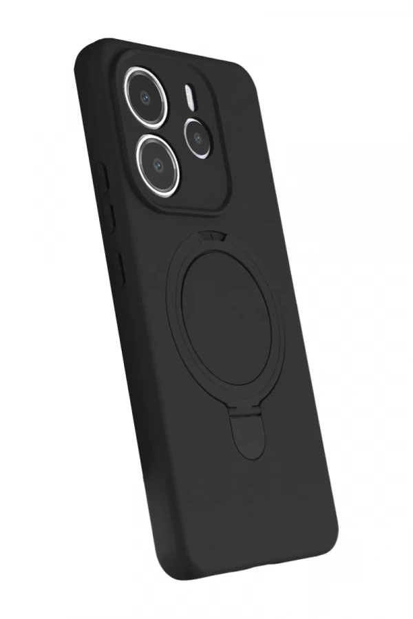 Xiaomi Redmi Note 14 4G Regal Magsafe Standlı Kapak - Siyah