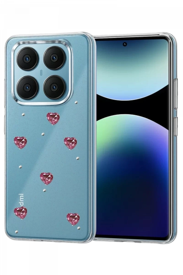 Xiaomi Redmi Note 14 Pro 4G Fiyonk Desenli Kapak - Desen 3
