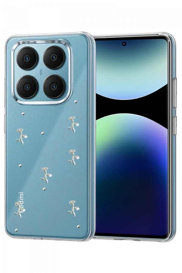 Xiaomi Redmi Note 14 Pro 4G Fiyonk Desenli Kapak - Desen 4