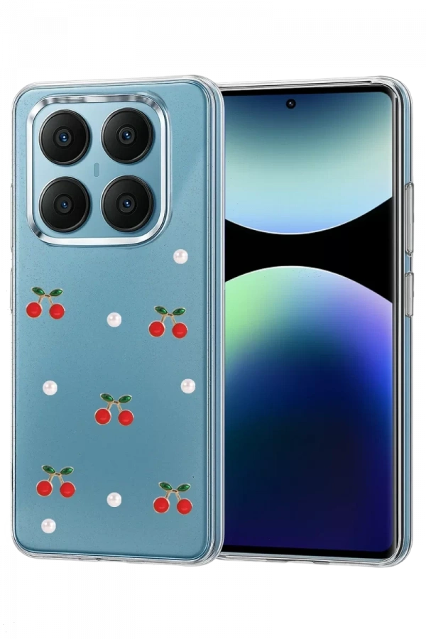 Xiaomi Redmi Note 14 Pro 4G Fiyonk Desenli Kapak - Desen 9