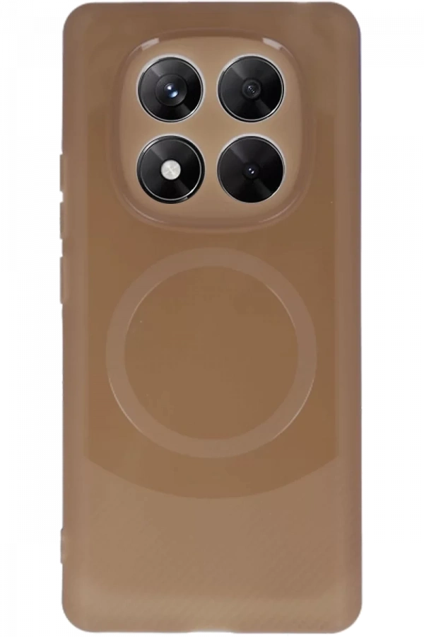 Xiaomi Redmi Note 14 Pro 4G Kılıf Maya Karbon Kapak - Kahverengi
