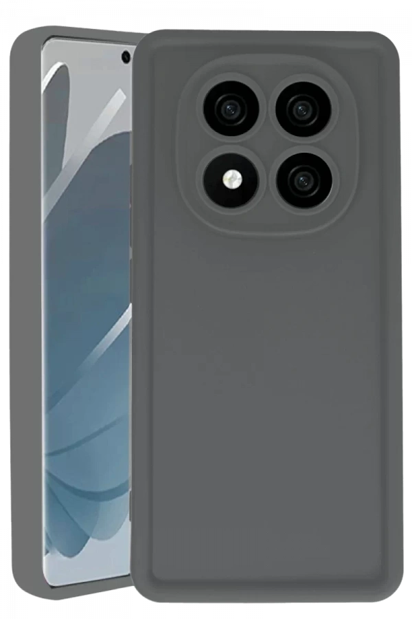 Xiaomi Redmi Note 14 Pro 4G Kılıf Viera Silikon - Gri