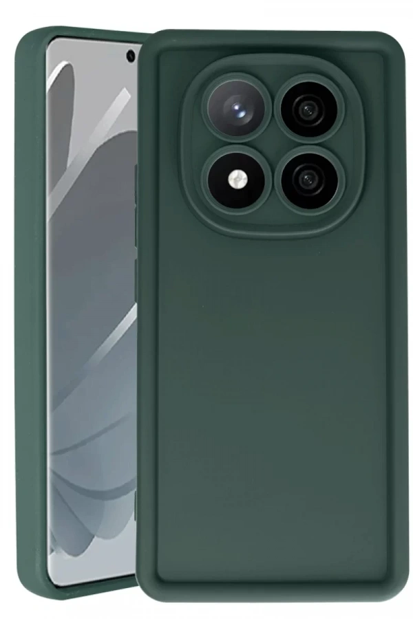 Xiaomi Redmi Note 14 Pro 4G Kılıf Viera Silikon - Koyu Yeşil