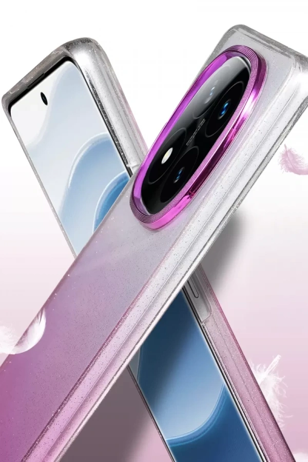 Xiaomi Redmi Note 14 Pro 5G Glossy Kapak - Siyah