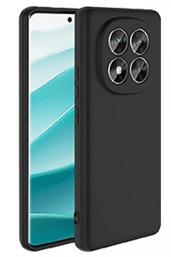 Xiaomi Redmi Note 14 Pro 5G Kılıf First Silikon - Siyah