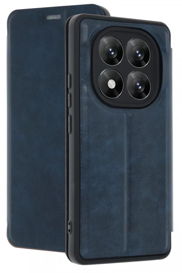 Xiaomi Redmi Note 14 Pro 5G Kılıf Flip Cover - Lacivert