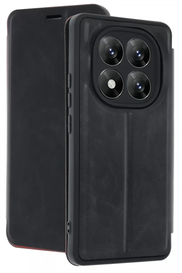Xiaomi Redmi Note 14 Pro 5G Kılıf Flip Cover - Siyah