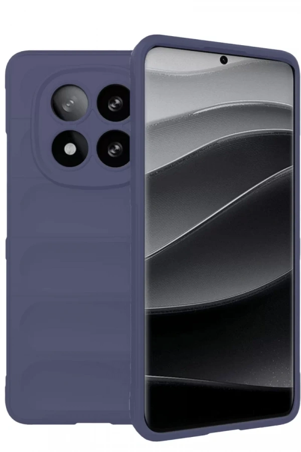Xiaomi Redmi Note 14 Pro 5G Kılıf Optimum Silikon - Lacivert