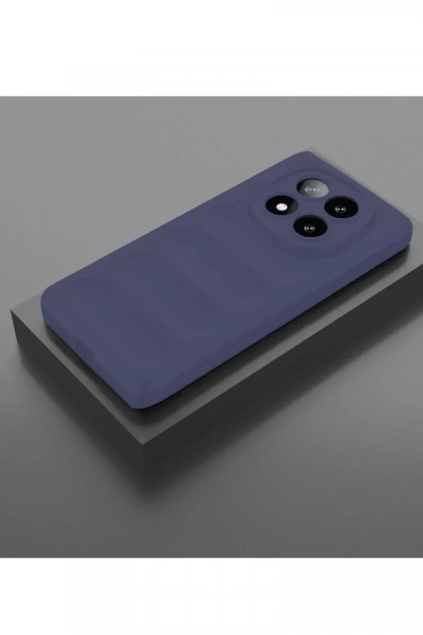 Xiaomi Redmi Note 14 Pro 5G Kılıf Optimum Silikon - Lacivert