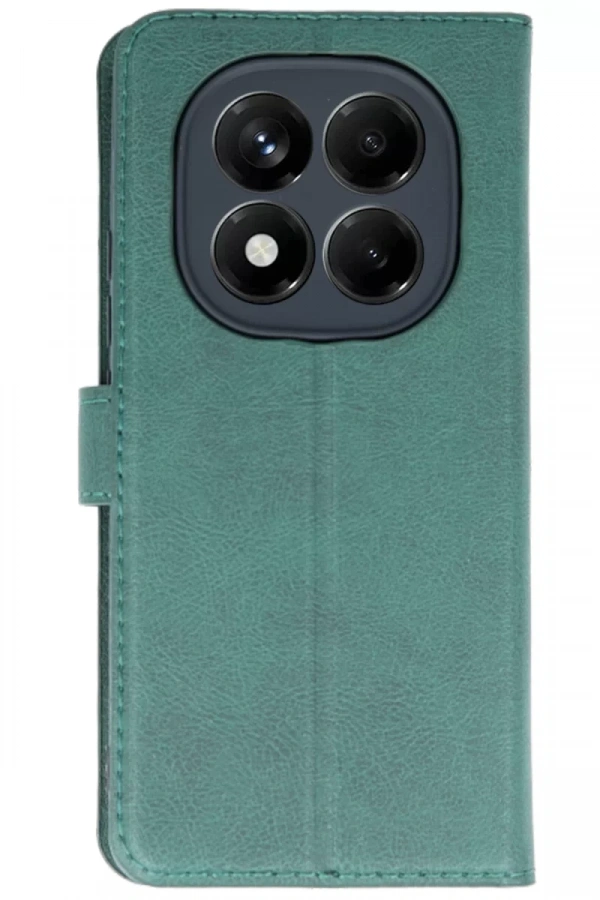 Xiaomi Redmi Note 14 Pro 5G Kılıf Trend S Plus Kapaklı Kılıf - Yeşil