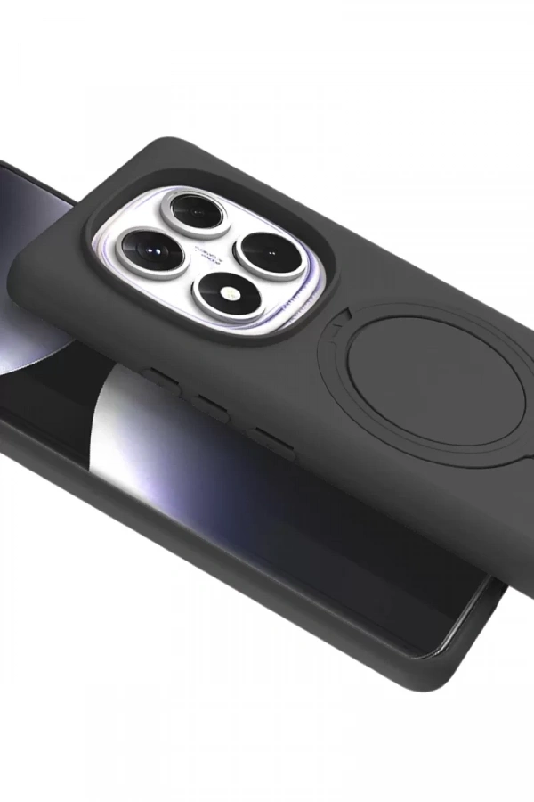 Xiaomi Redmi Note 14 Pro 5G Regal Magsafe Standlı Kapak - Titan Gri