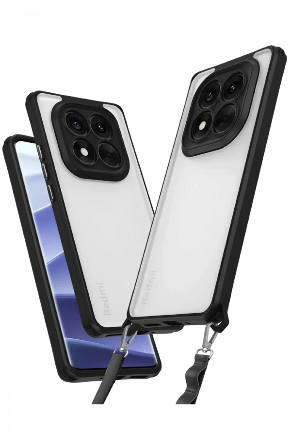 Xiaomi Redmi Note 14 Pro Plus Kılıf Penta Silikon Kılıf - Siyah