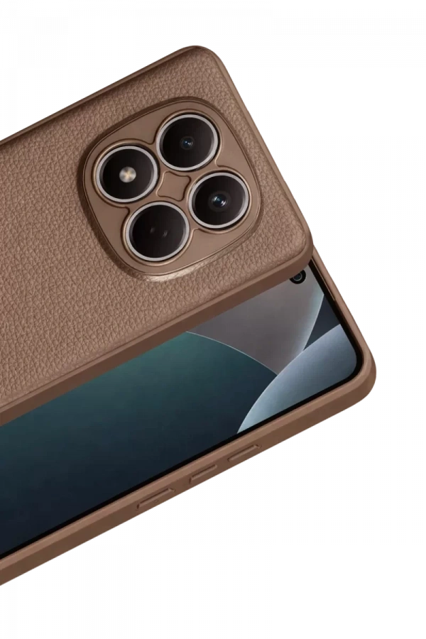 Xiaomi Redmi Note 15 4G Thermax Silikon Kılıf - Kahverengi