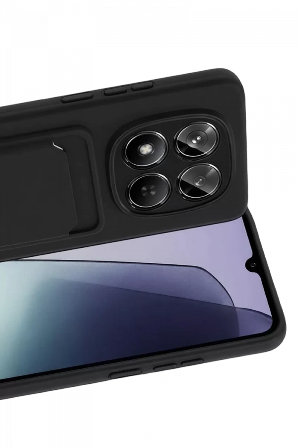 Xiaomi Redmi Note 15 Pro 4G Kelvin Kartvizitli Silikon - Siyah