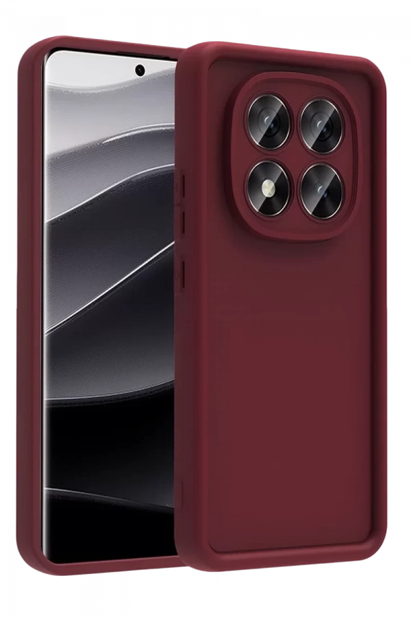 Xiaomi Redmi Note 15 Pro 5G Viera Silikon - Bordo