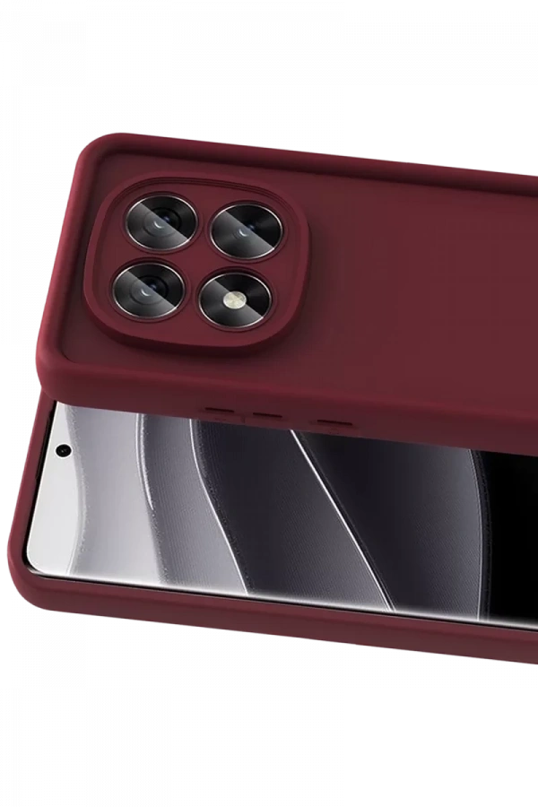 Xiaomi Redmi Note 15 Pro 5G Viera Silikon - Bordo
