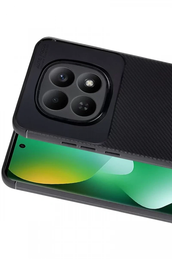Xiaomi Redmi Note 15 Pro Plus 5G Auto Focus Karbon Kapak - Siyah