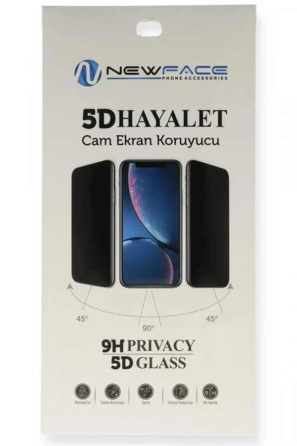 Xiaomi Redmi Note 8 5D Hayalet Cam Ekran Koruyucu