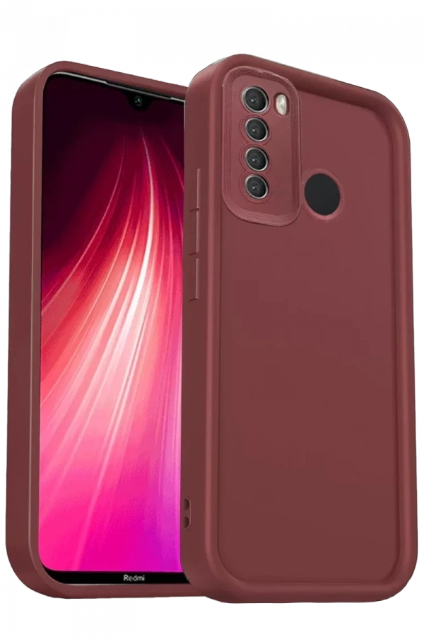 Xiaomi Redmi Note 8 Kılıf Viera Silikon - Bordo