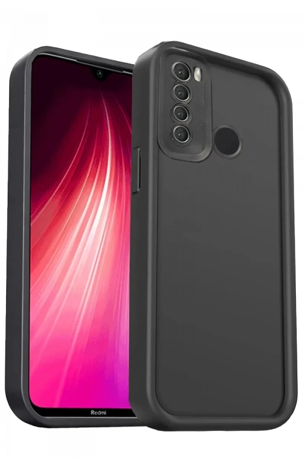 Xiaomi Redmi Note 8 Kılıf Viera Silikon - Siyah