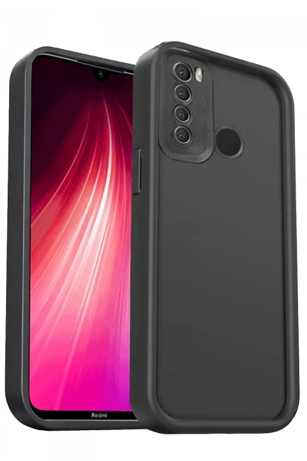 Xiaomi Redmi Note 8 Kılıf Viera Silikon - Siyah