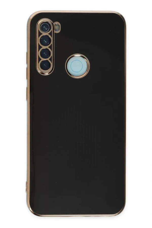 Xiaomi Redmi Note 8 Kılıf Volet Silikon - Siyah