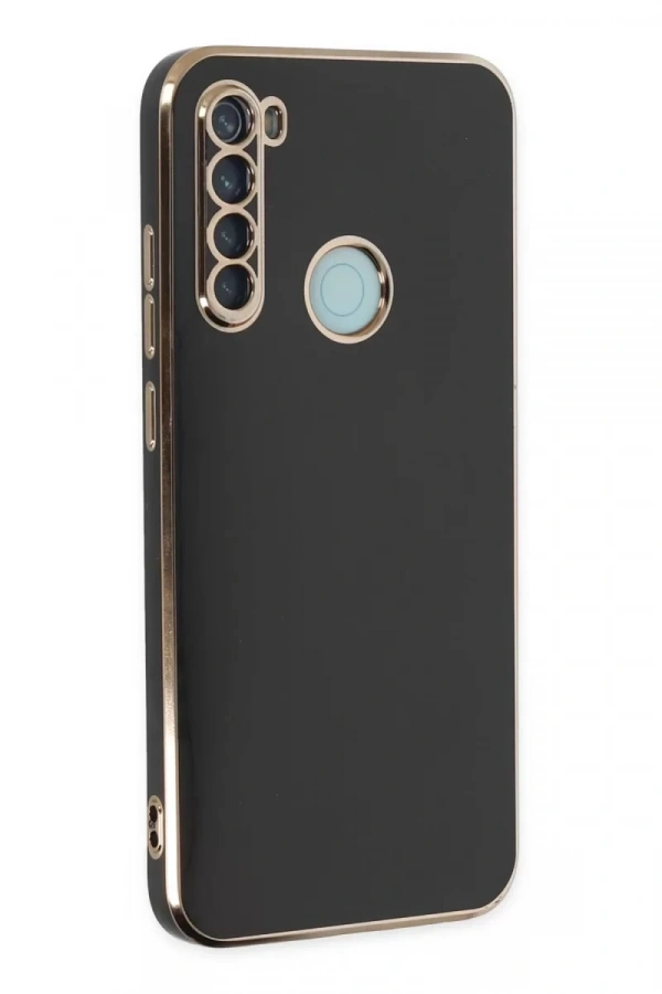 Xiaomi Redmi Note 8 Kılıf Volet Silikon - Siyah