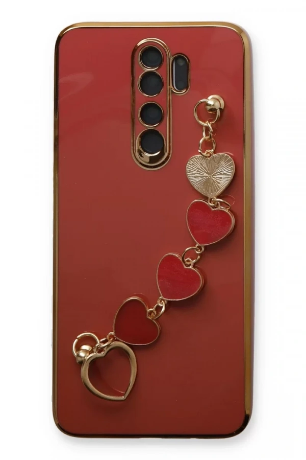 Xiaomi Redmi Note 8 Pro Kılıf Esila Silikon - Kırmızı