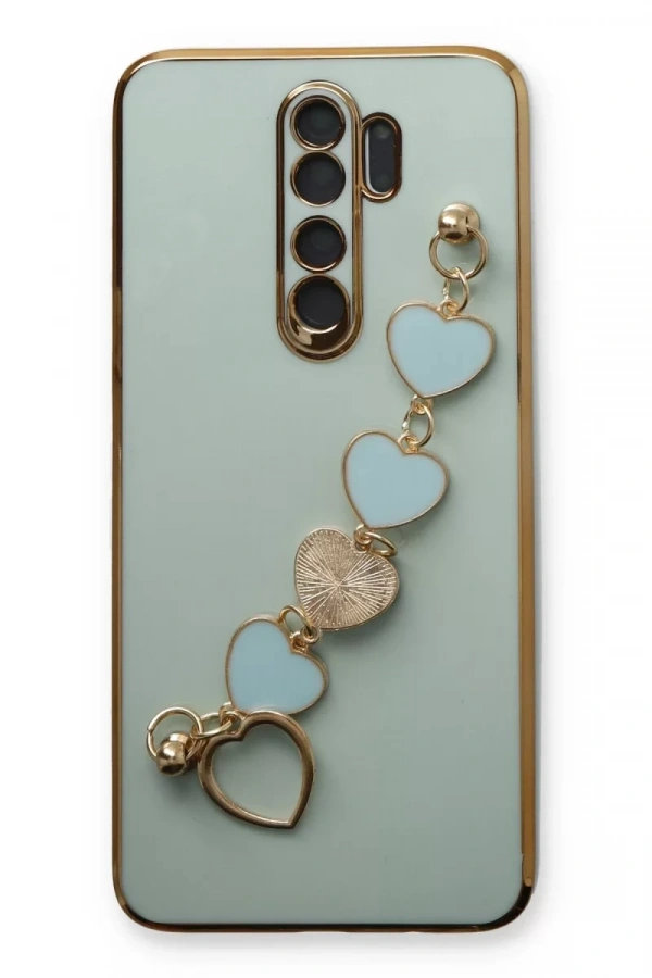 Xiaomi Redmi Note 8 Pro Kılıf Esila Silikon - Su Yeşili