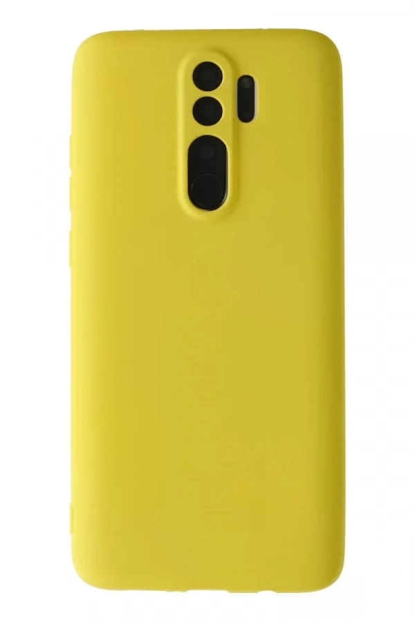 Xiaomi Redmi Note 8 Pro Kılıf First Silikon - Sarı