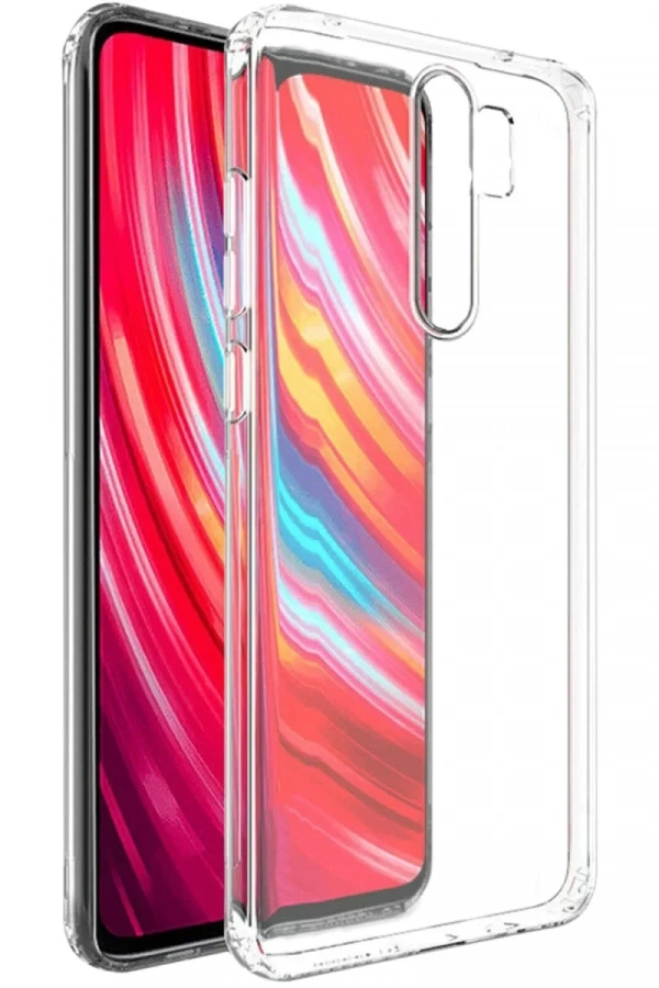 Xiaomi Redmi Note 8 Pro Kılıf Lüx Şeffaf Silikon