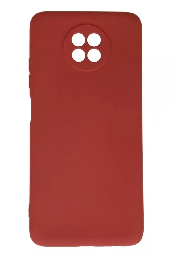 Xiaomi Redmi Note 9 5G Kılıf Nano içi Kadife Silikon - Kiremit