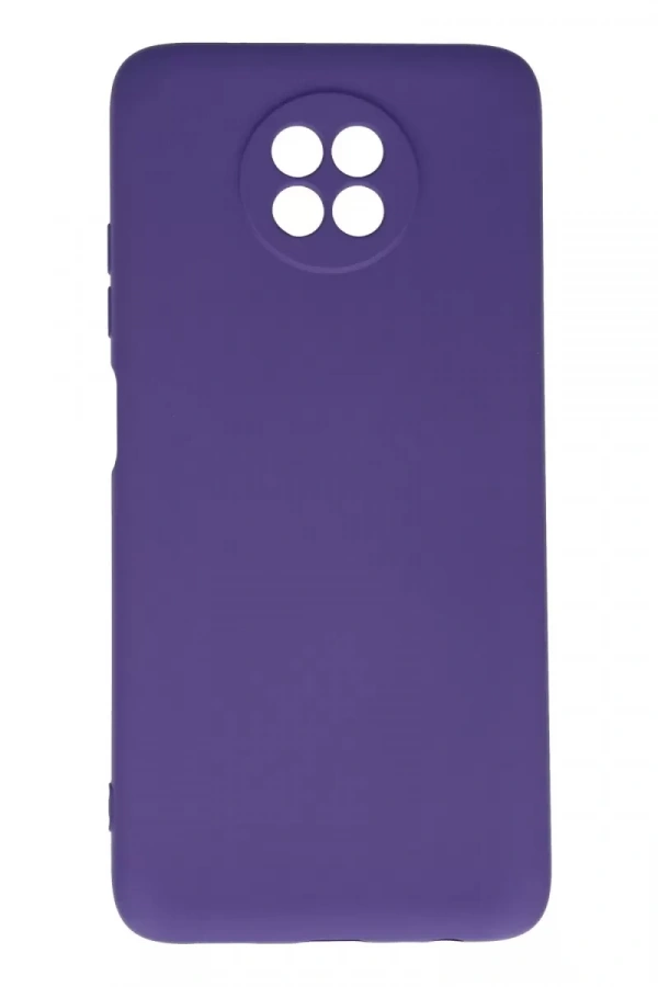 Xiaomi Redmi Note 9 5G Kılıf Nano içi Kadife Silikon - Mor