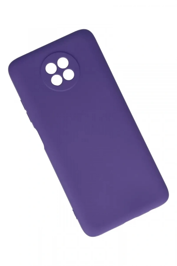 Xiaomi Redmi Note 9 5G Kılıf Nano içi Kadife Silikon - Mor